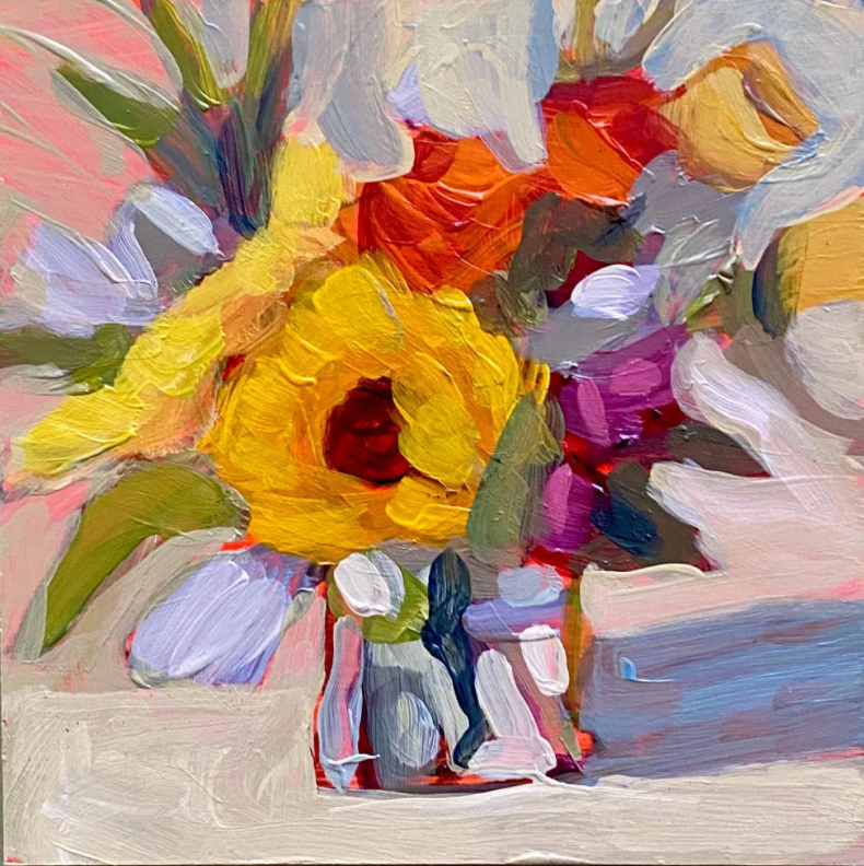 Sunflower Painting