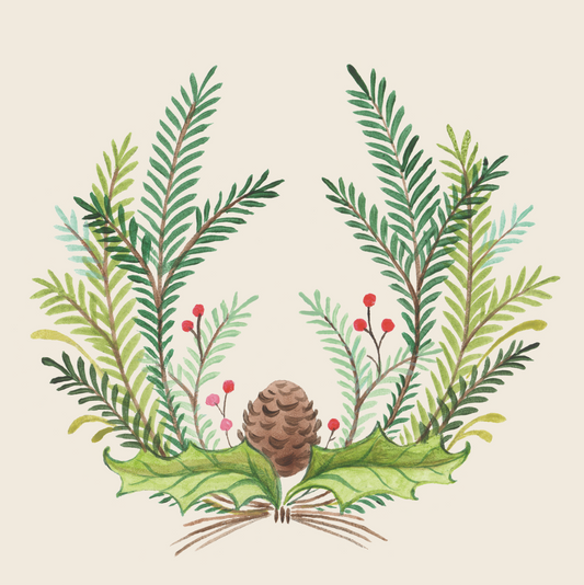 Holiday Cocktail Napkins