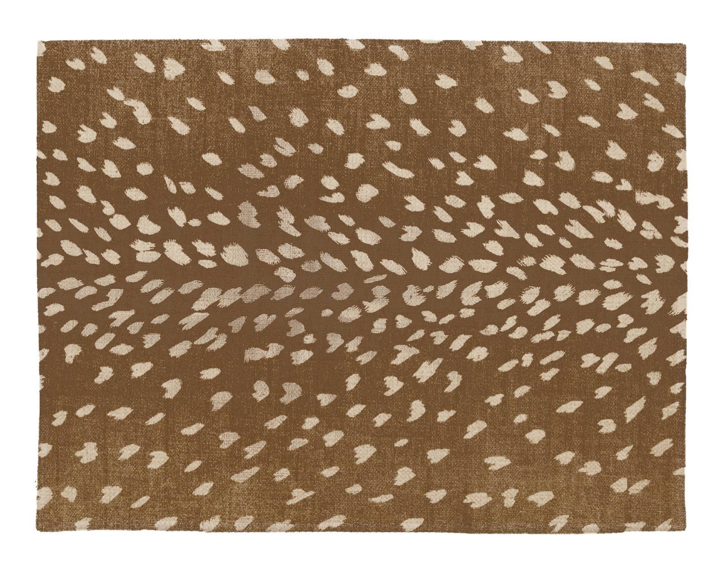 Linen Antelope Placemats - Brown