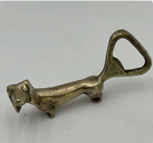 Vintage Figural Brass Bottle Openers - Assorted Styles