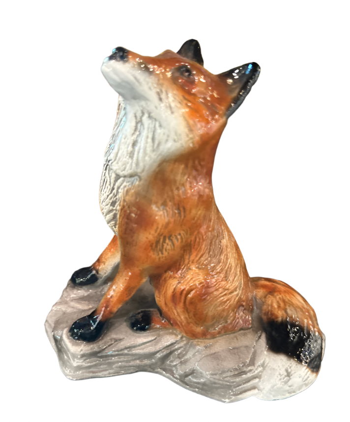 Vintage Sly Seated Fox Bottle Opener