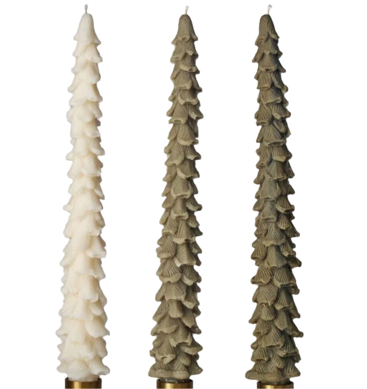 Tree Taper Candle - Beeswax / Soy