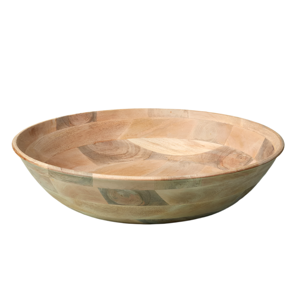 Oversized Mango Wood Bowl
