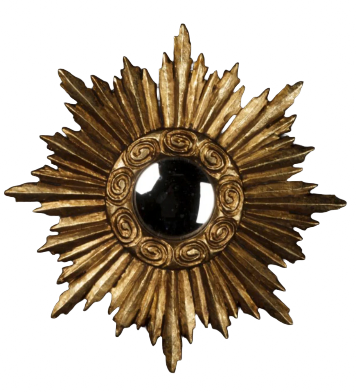 Sun Mirror in Gold
