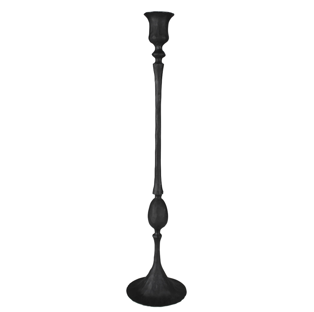 Black Taper Candle Holders - 5 sizes