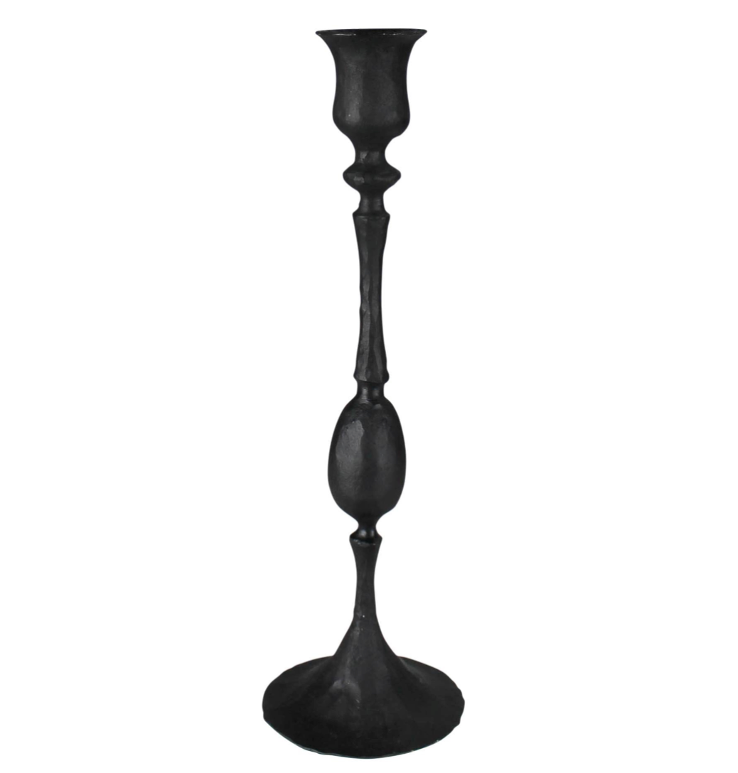 Black Taper Candle Holders - 5 sizes