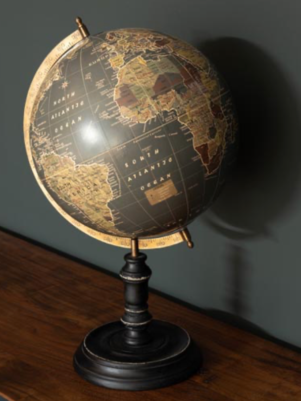 Dark Vintage Globe