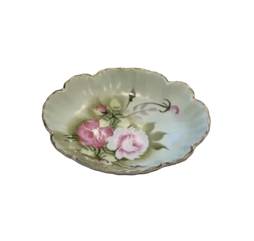 Vintage Lefton China Candy Dish