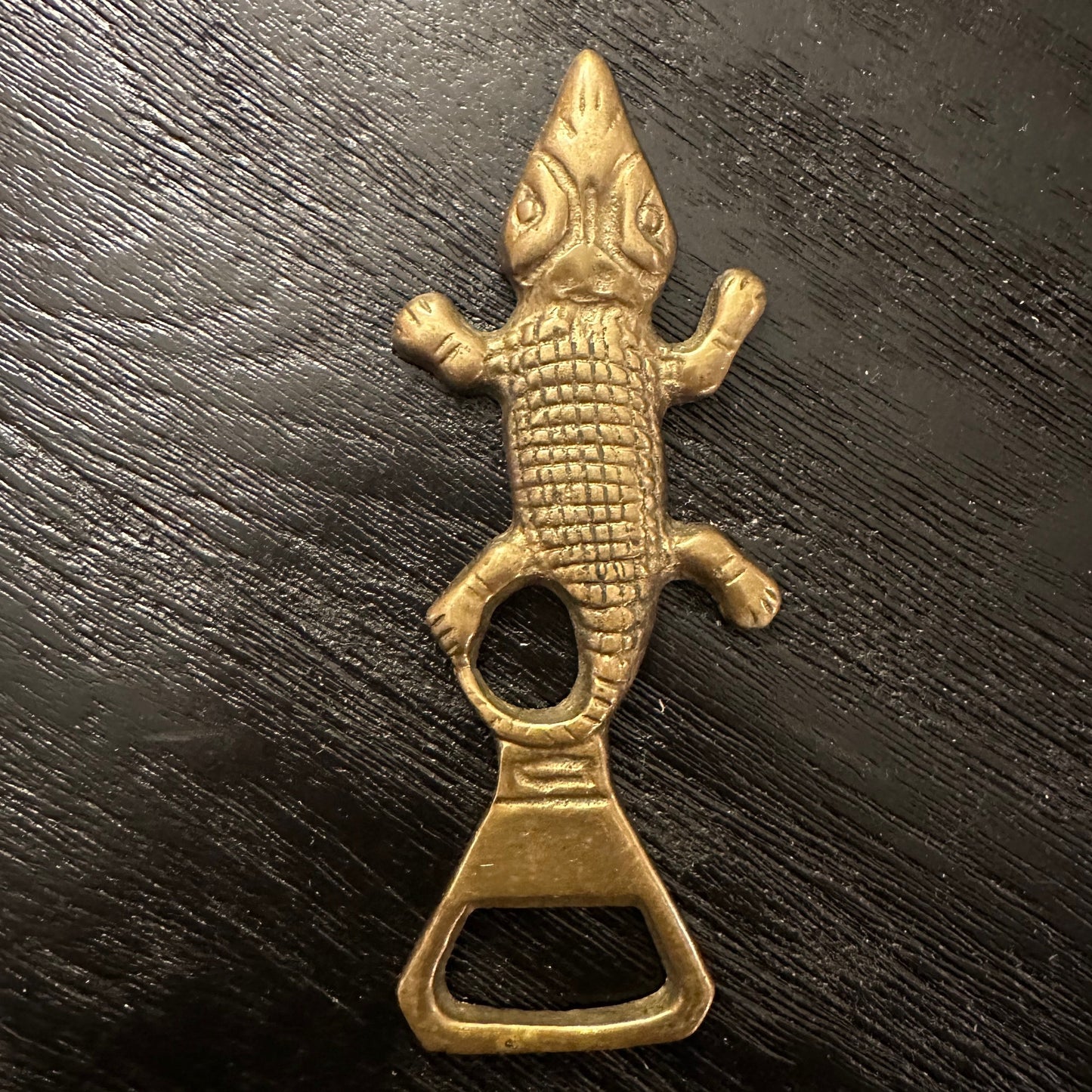 Vintage Flat Brass Bottle Openers