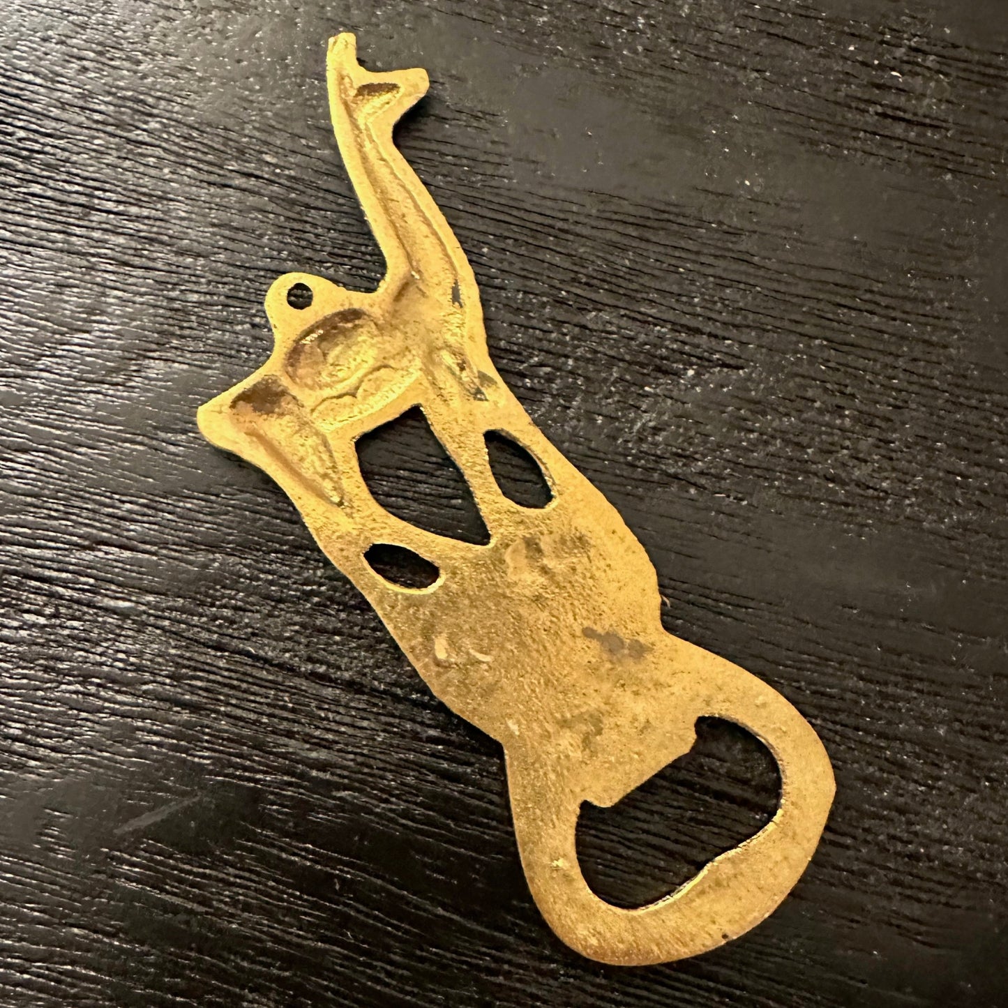 Vintage Flat Brass Bottle Openers