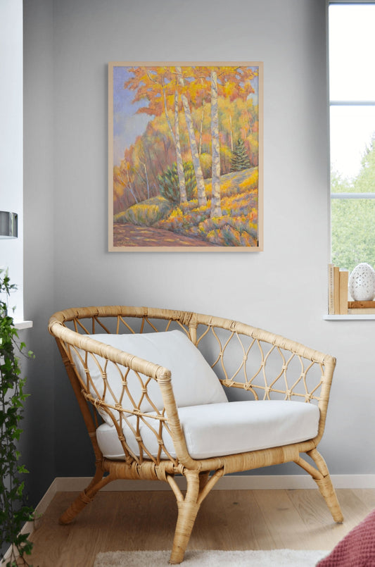 Birches III, Warren