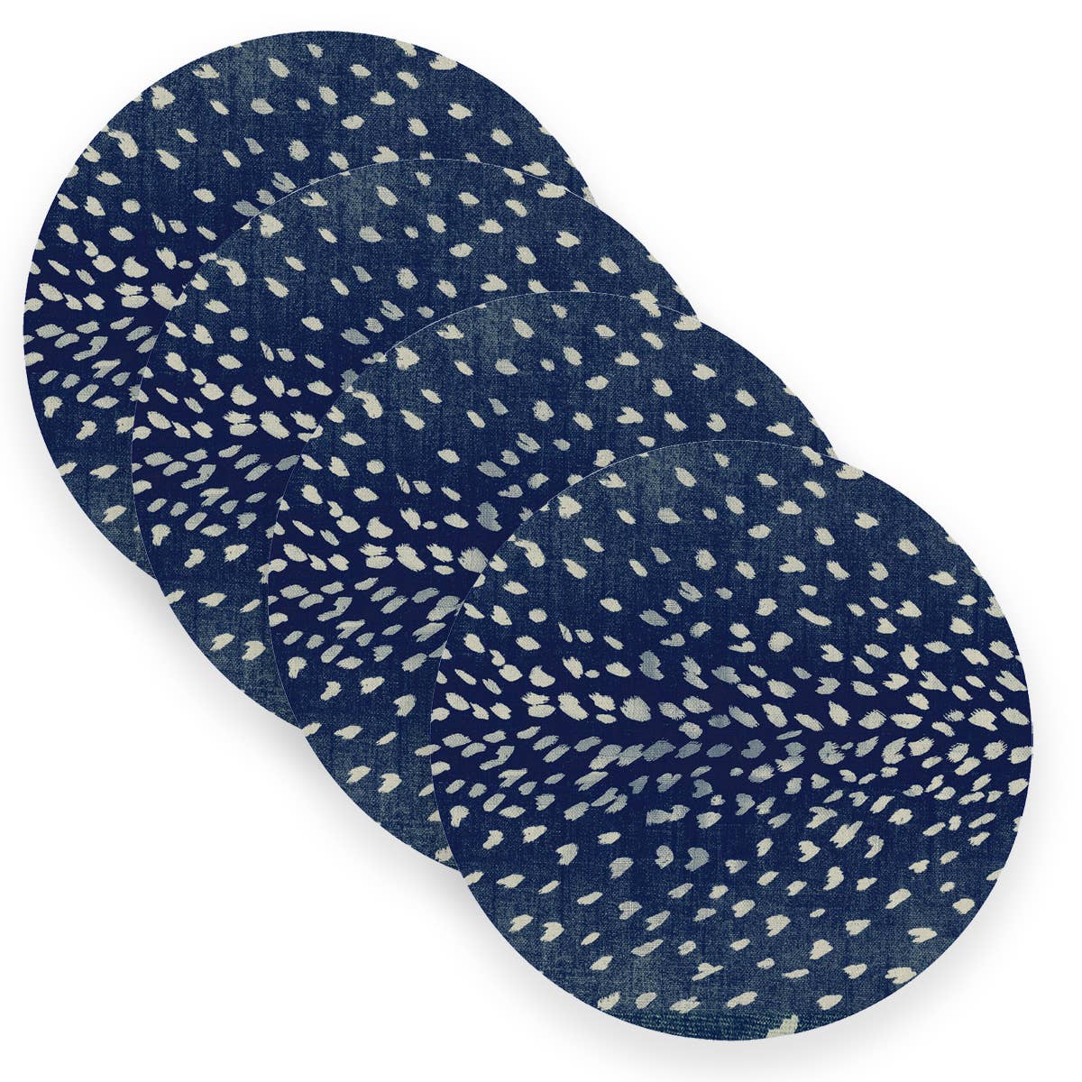 Antelope Linen Placemats - Navy