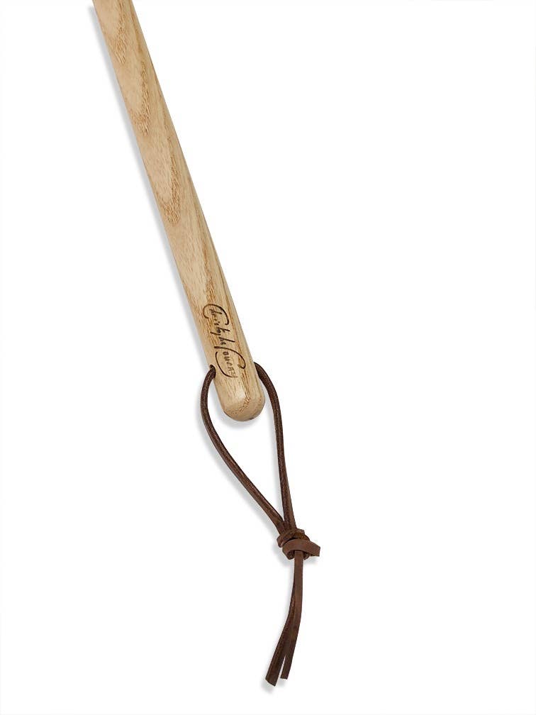 Leather with Brass Fly Swatter