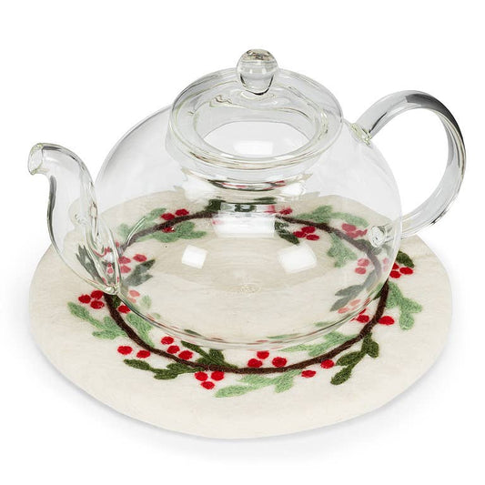 Mistletoe & Berries Trivet