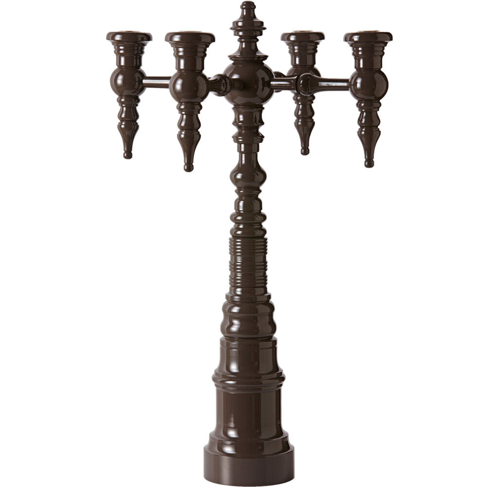 4-Arm Classic Candelabra in Black