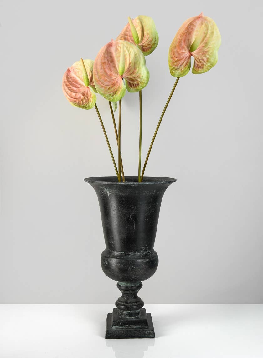 Aged Bronze Urn
