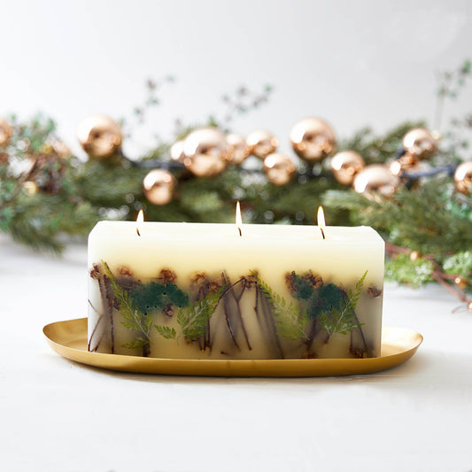 Forest Brick Botanical Candle