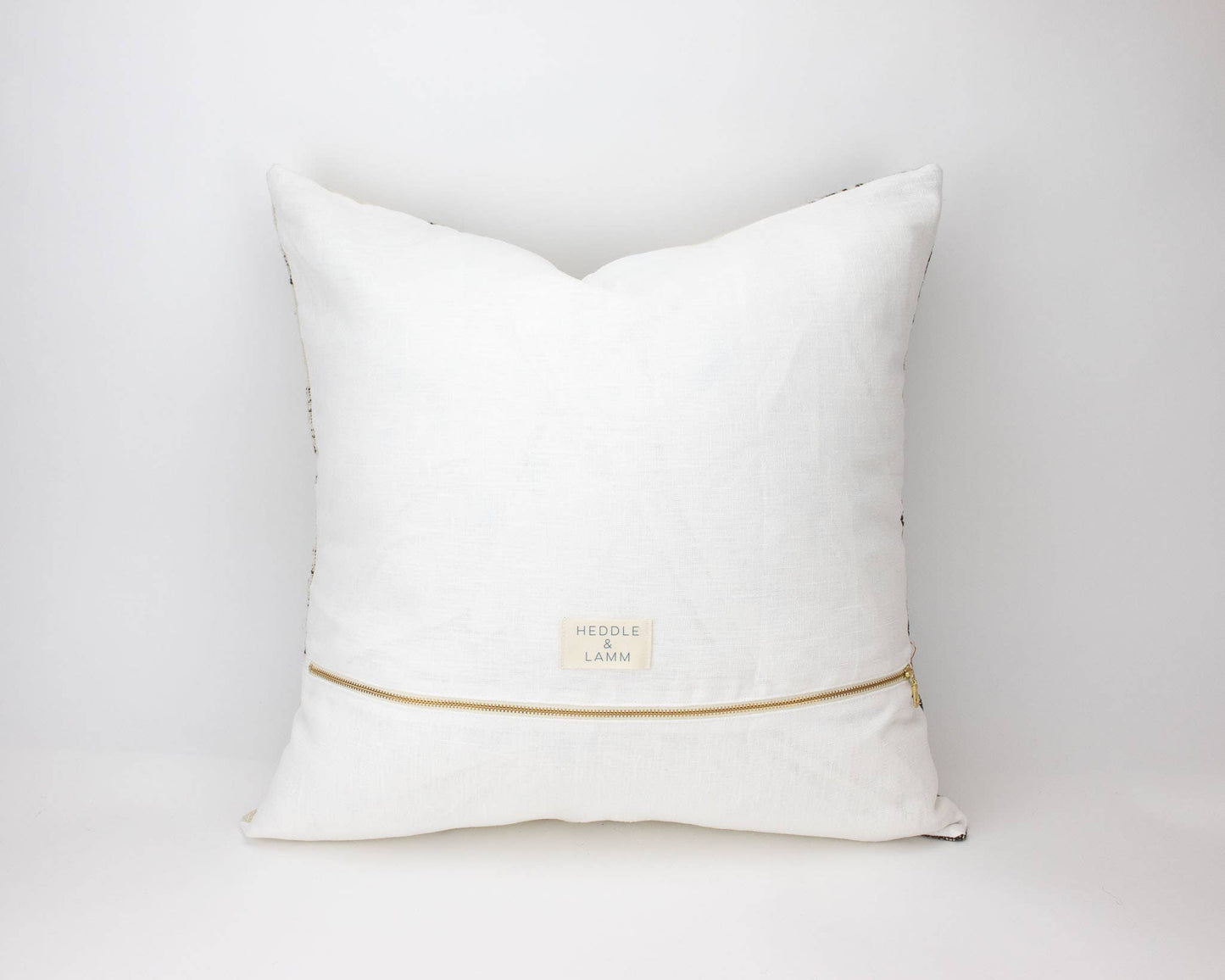Viti - 20" Ivory Stripe Indian Wool Pillow Cover