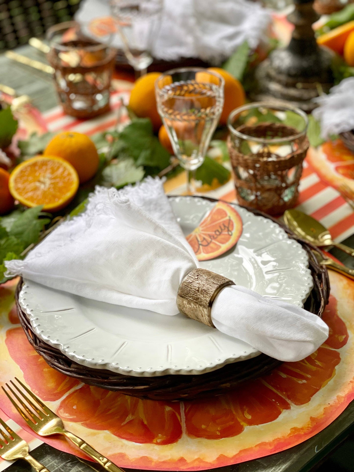 Horn Napkin Ring