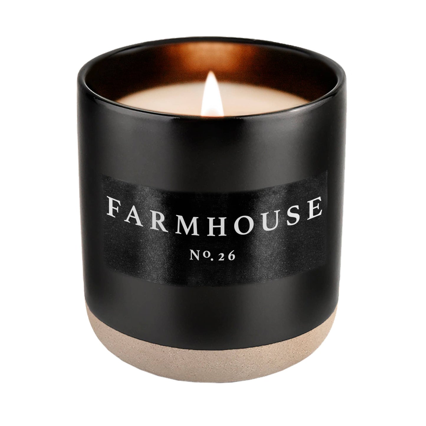 Black Jar Candle - Assorted Scents - 12 oz