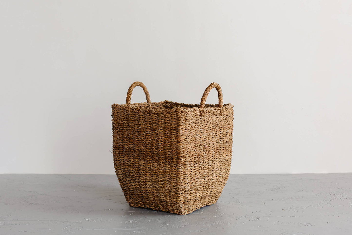 Square Handled Basket - Two Sizes