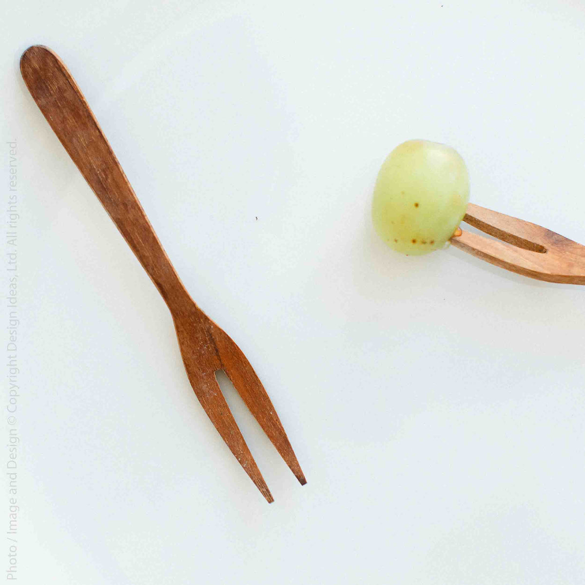 Teak Serving Fork