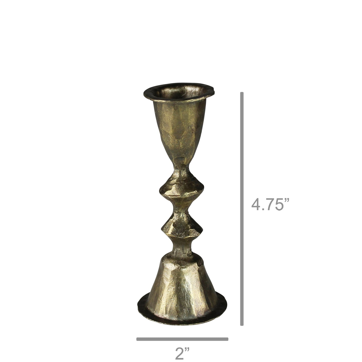 Brass Taper Candle Holder - 3 sizes