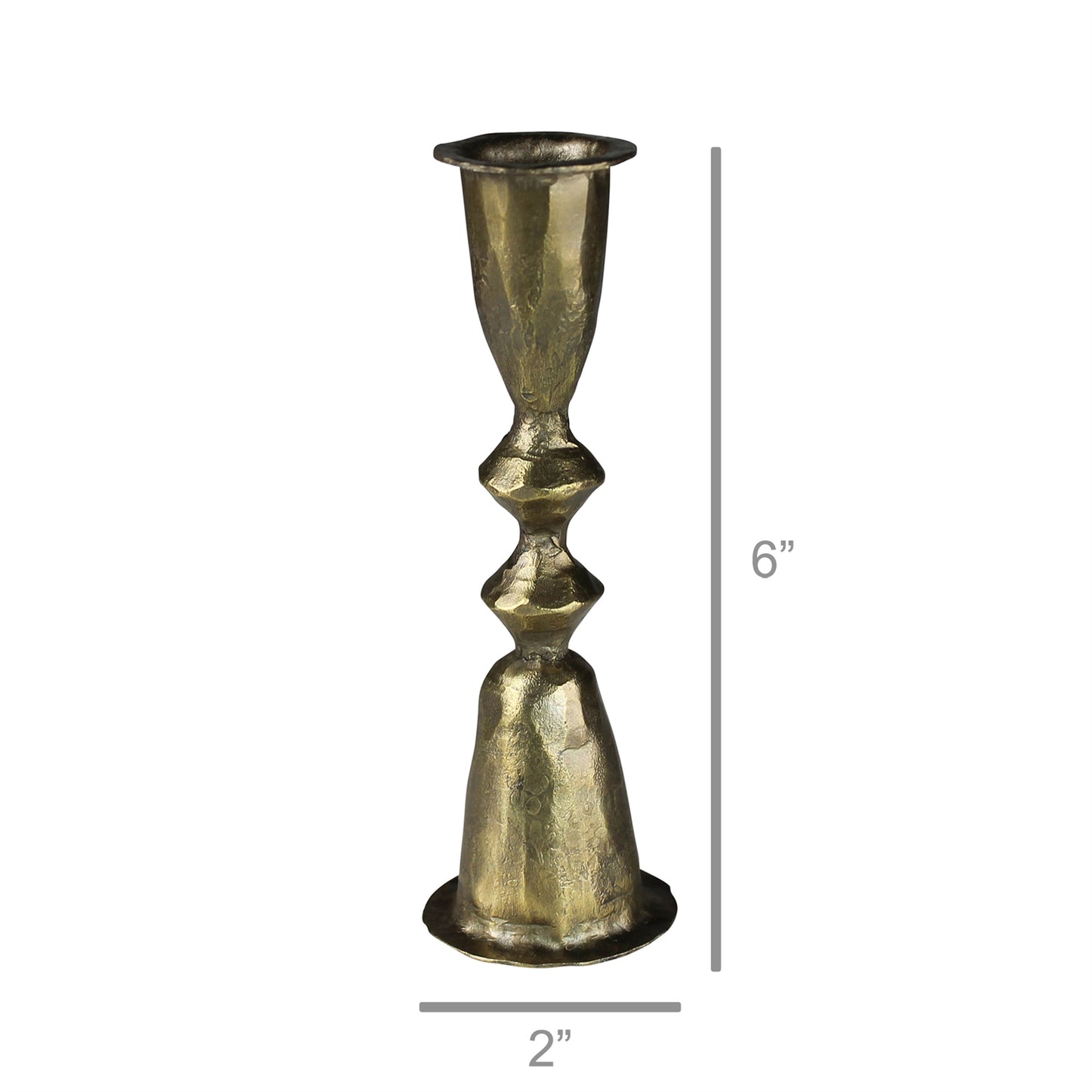 Brass Taper Candle Holder - 3 sizes