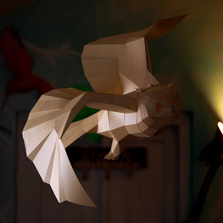 Hanging Owl Origami Model