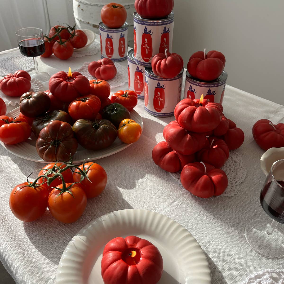 Heirloom Tomato Candle - Orange