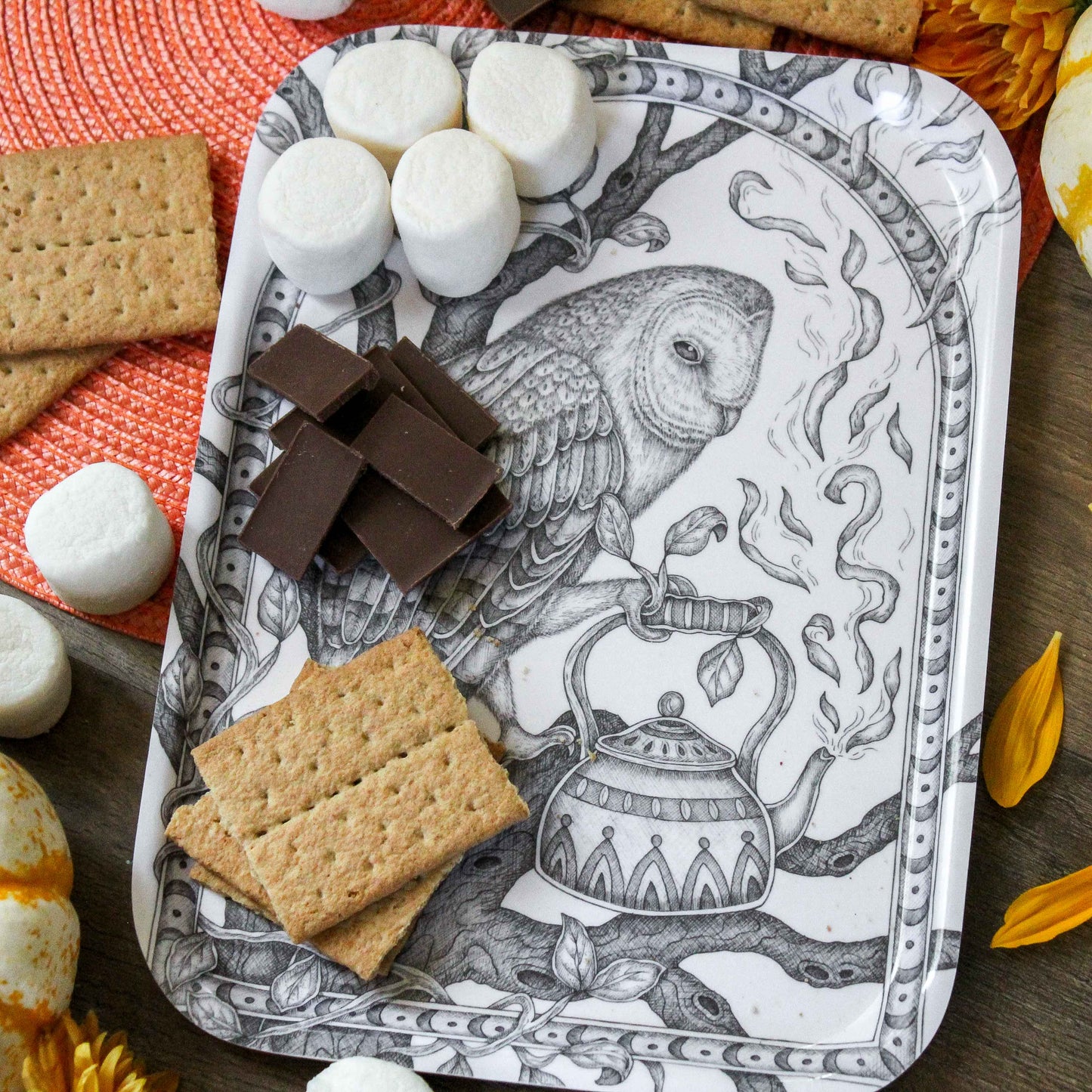 Owl / Bee / Rabbit Birch Tray