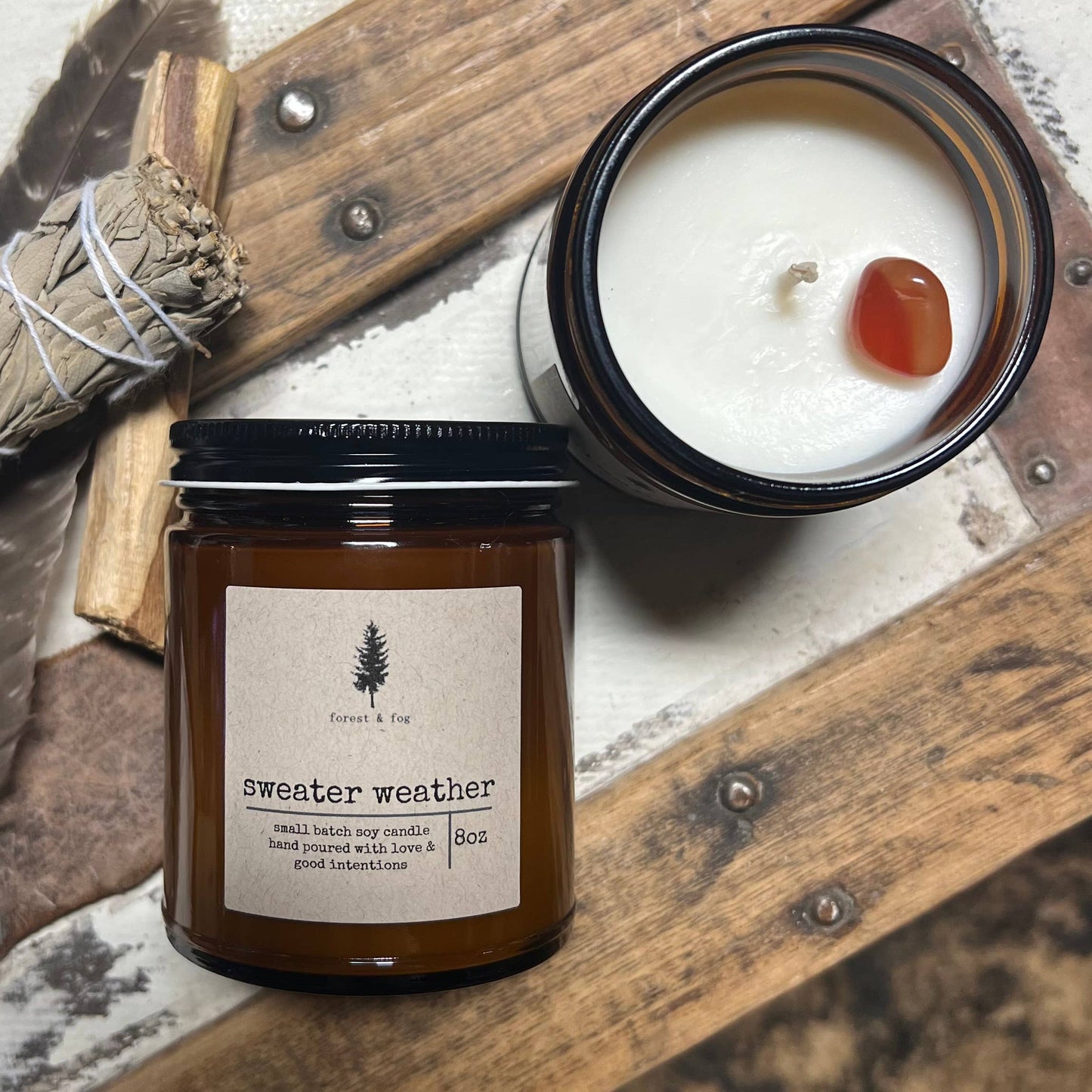 Hand Poured Soy Small Batch Jar Candle