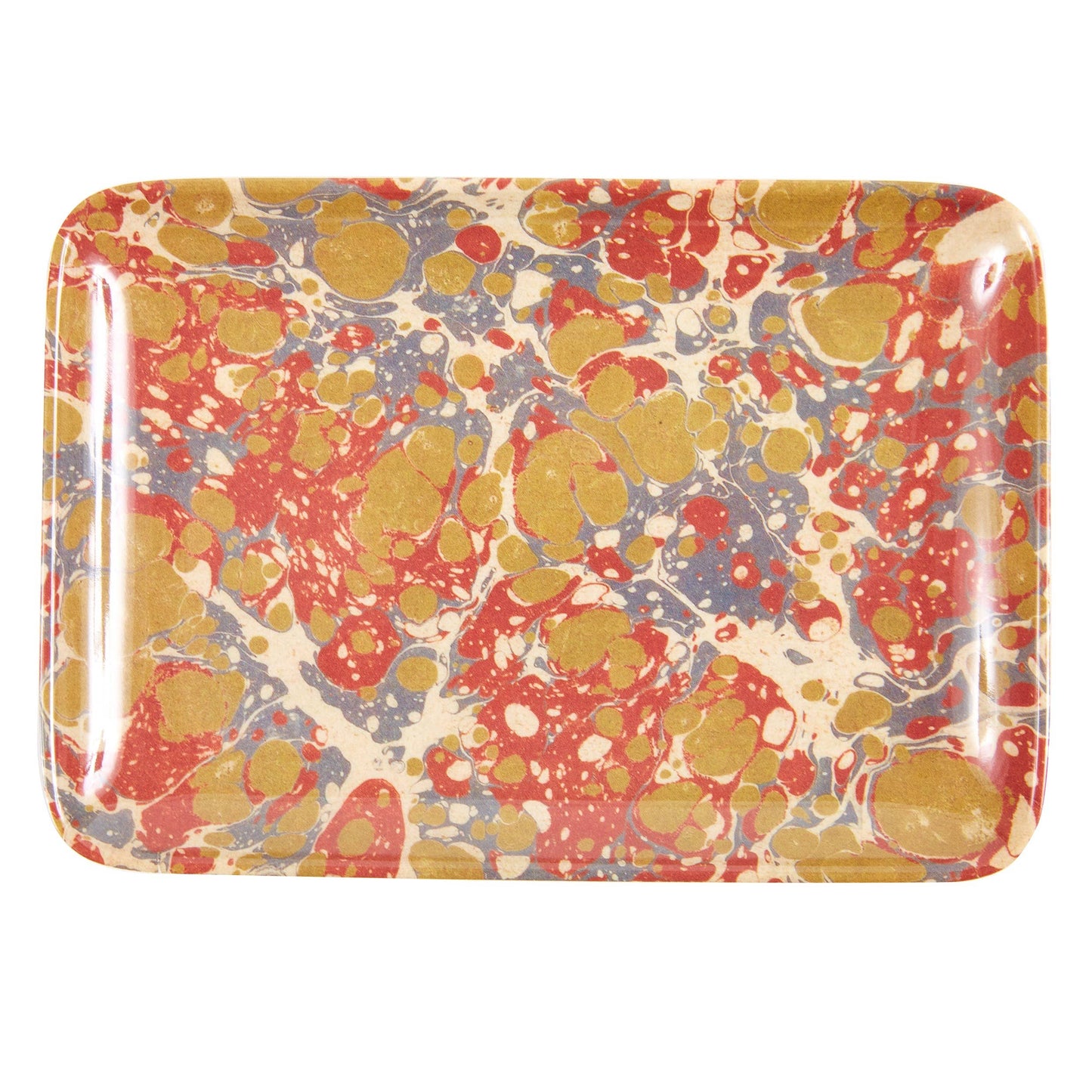 Antique Wallpaper Valet Trays