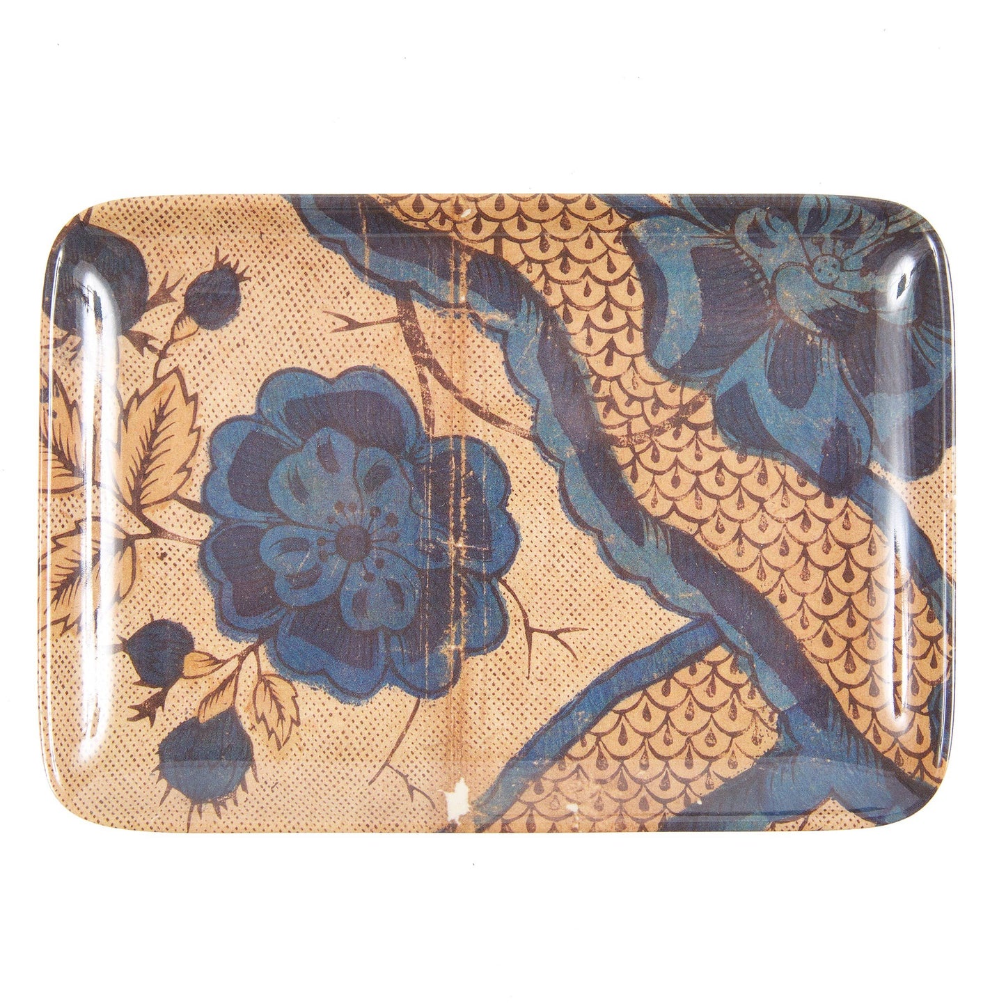 Antique Wallpaper Valet Trays
