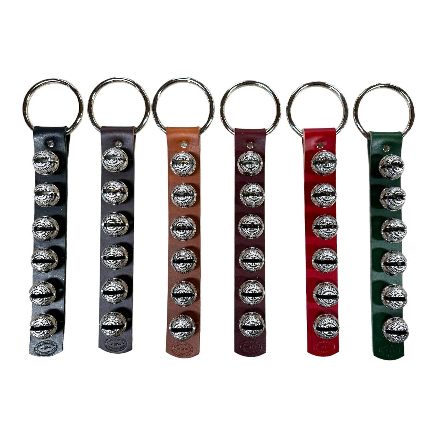 Traditional Strap Bells - #1 Higher Tone Bell - 6 Bells