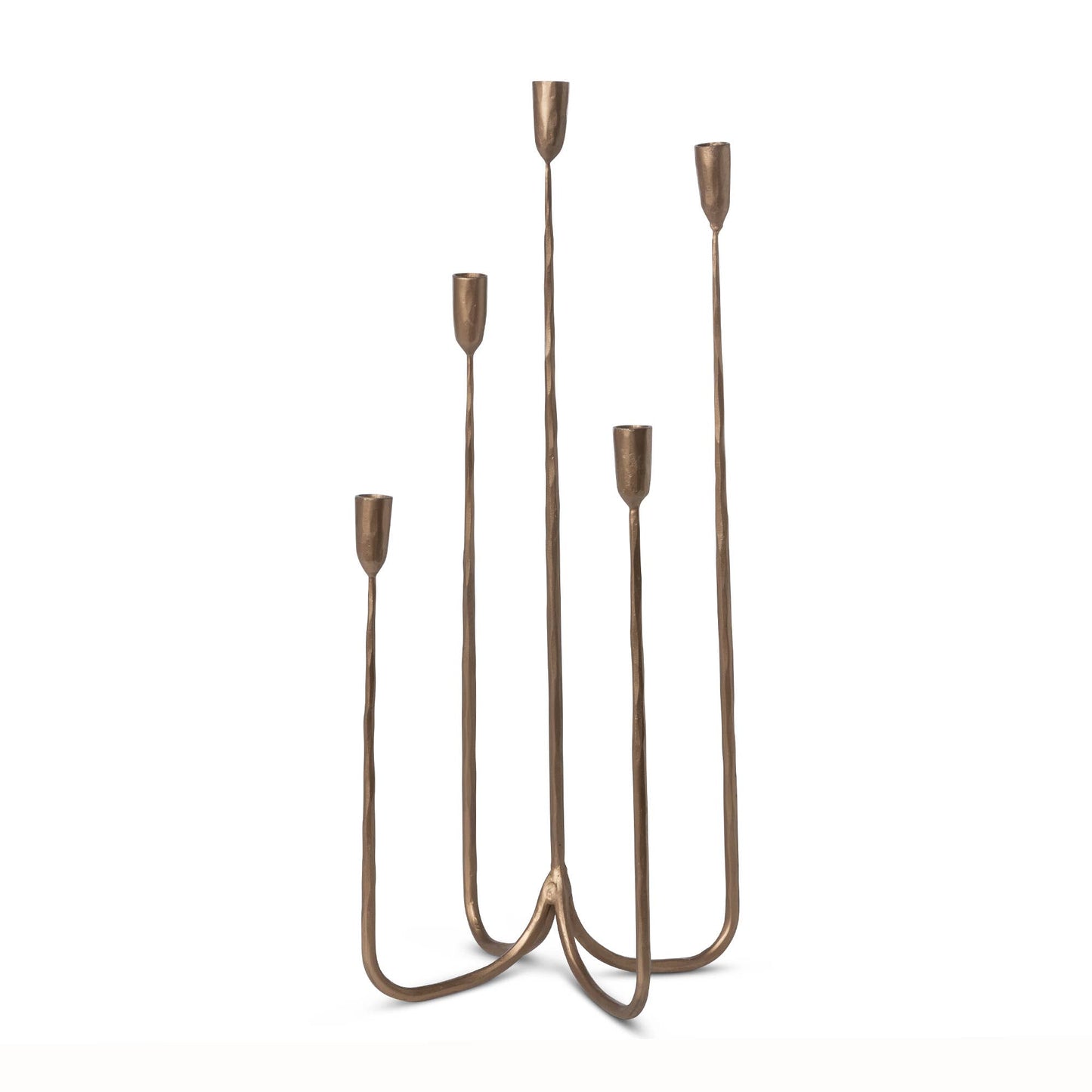 Forged Iron Tall Candelabra