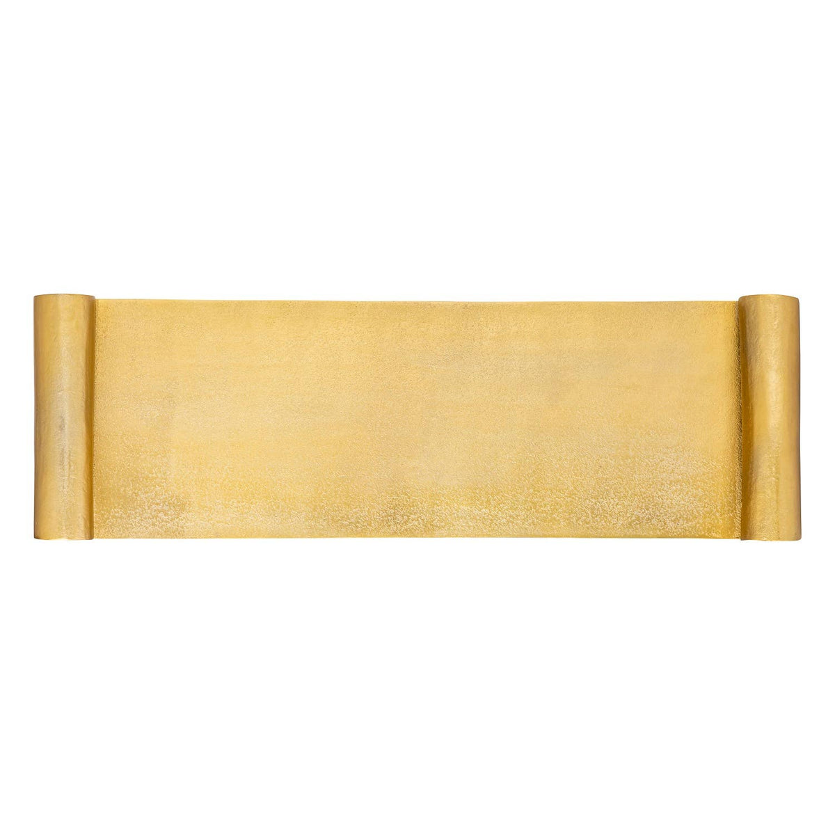 Scroll Tray Raw Brass Finish