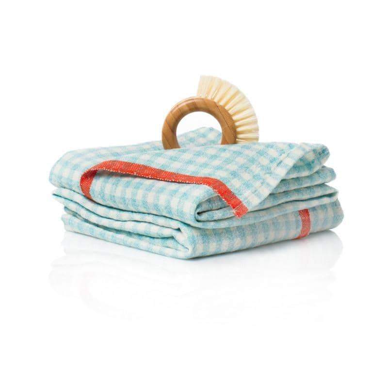 Two-Tone Gingham Kitchen Towels