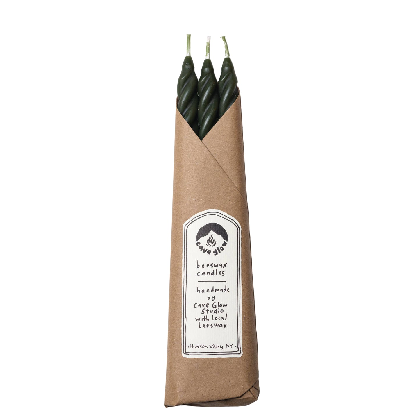 Beeswax Taper Candles  - Set of 3
