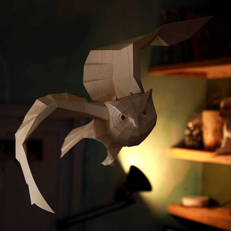Hanging Owl Origami Model