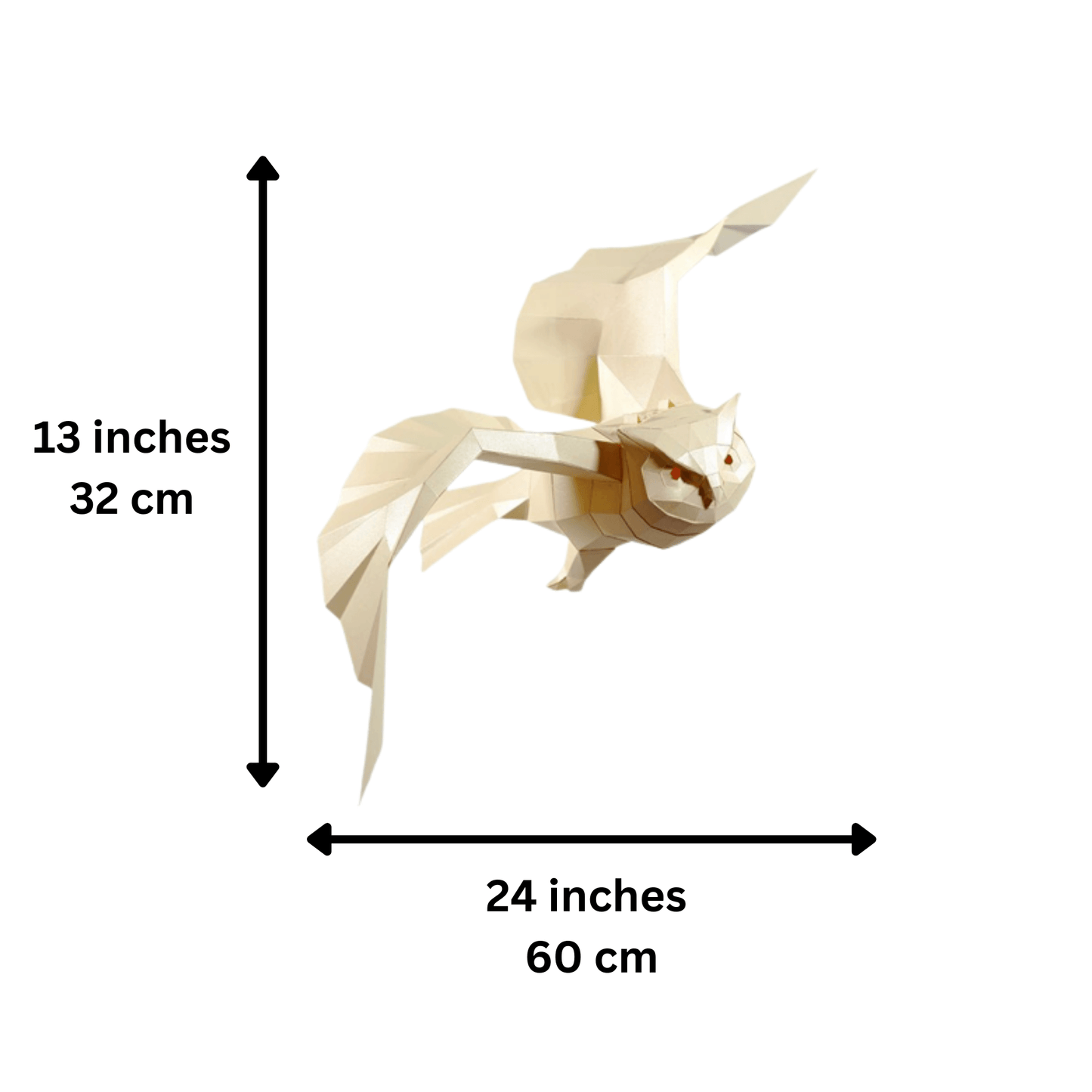 Hanging Owl Origami Model