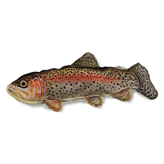 Dog Toy - Denim Rainbow Trout