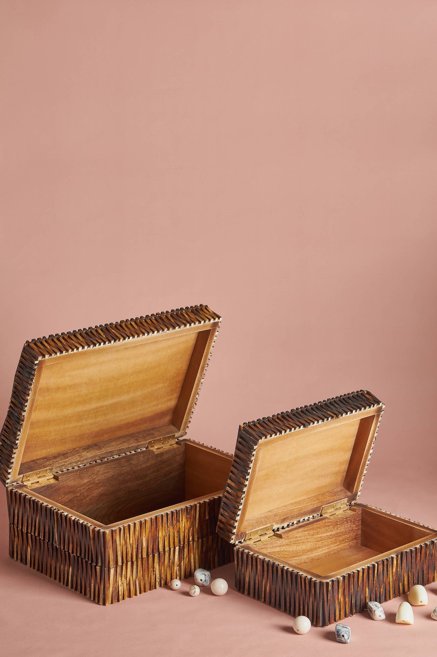 Dark Textured Decorative Boxes