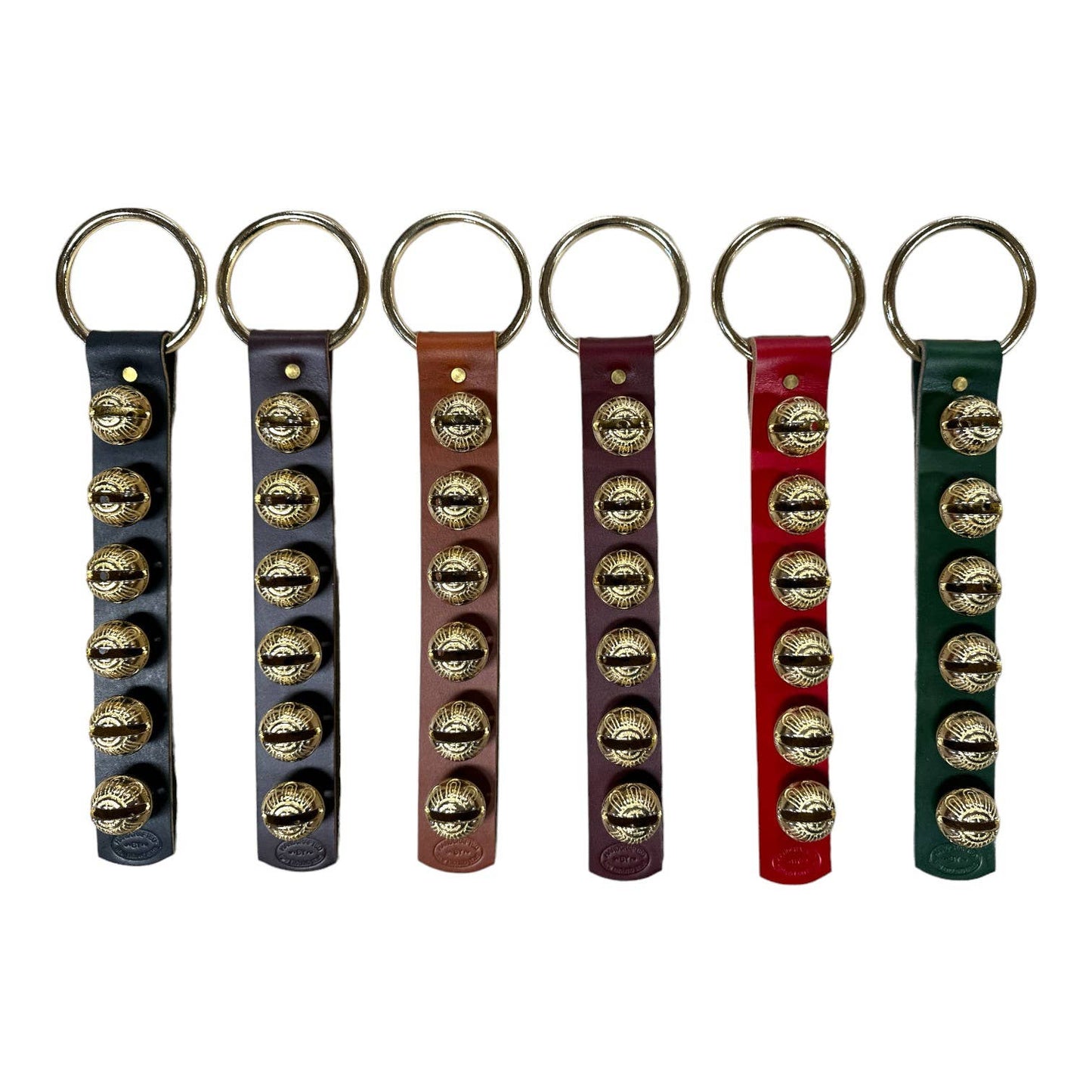 Traditional Strap Bells - #1 Higher Tone Bell - 6 Bells