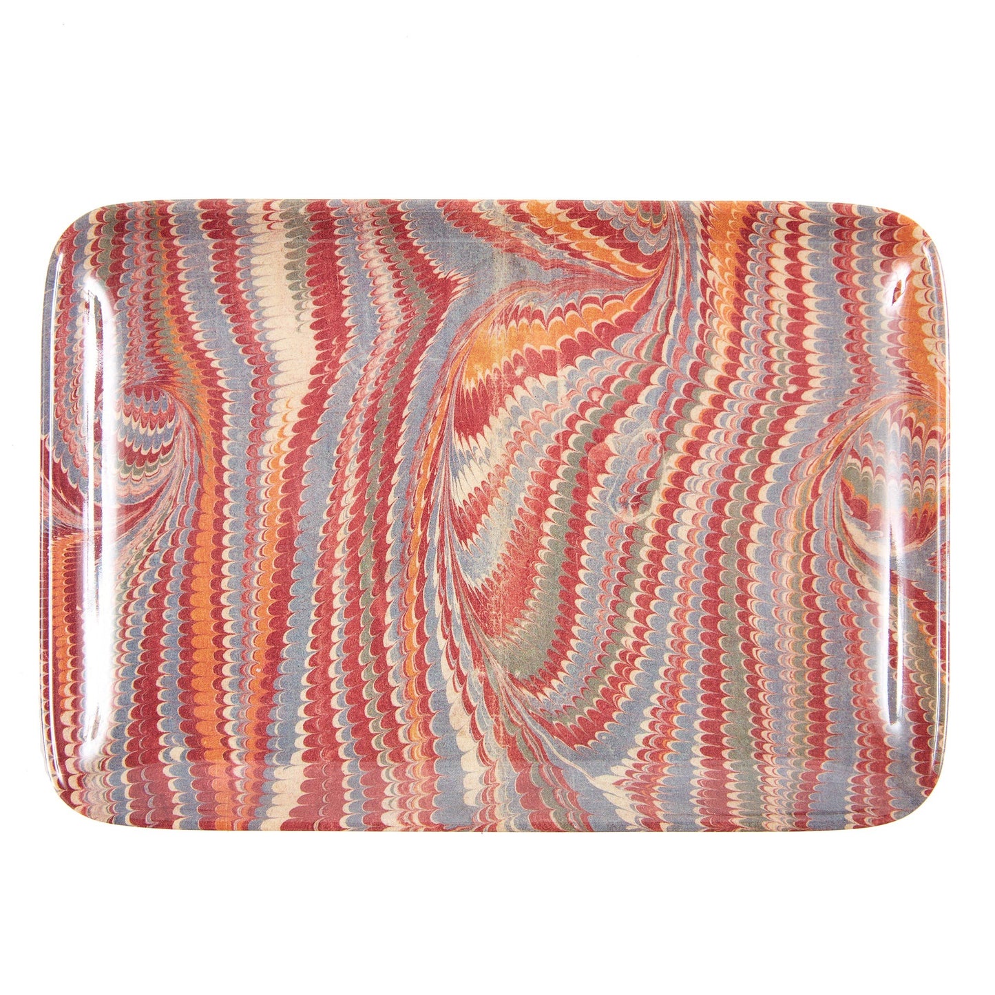 Antique Wallpaper Valet Trays