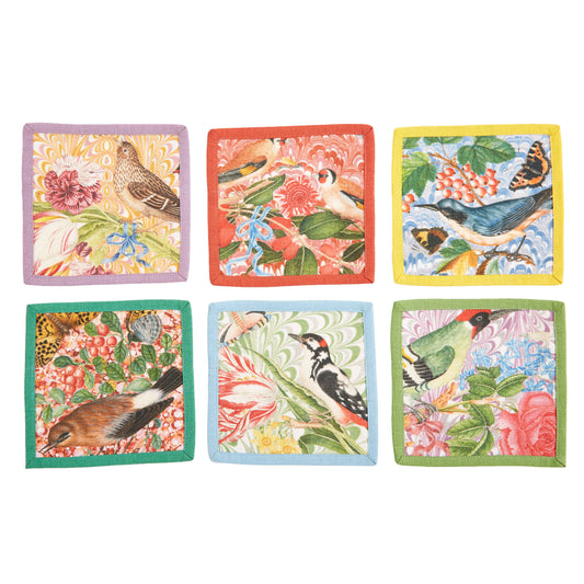 Flora & Fauna Cocktail Napkins