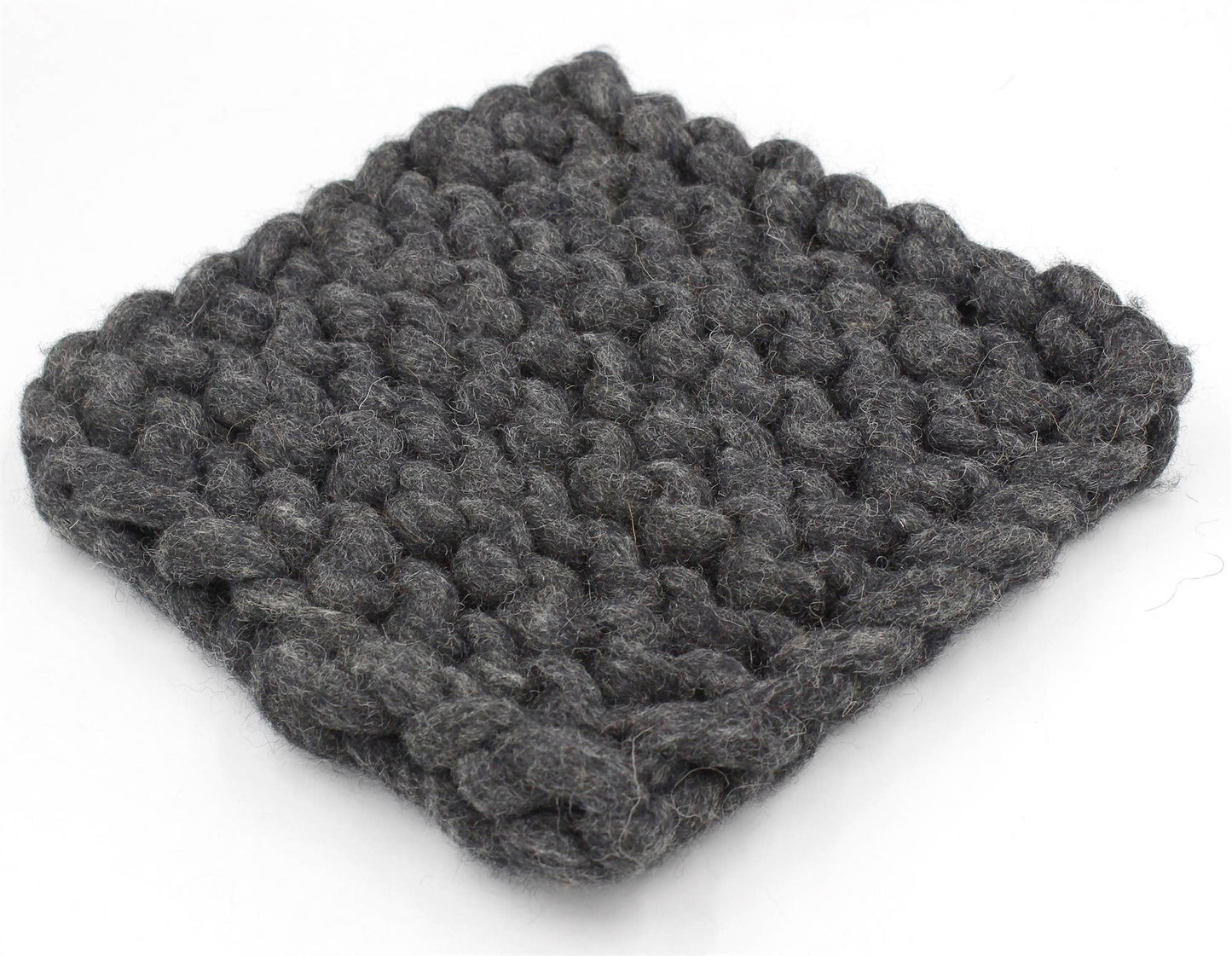 Chain Knitted Wool Trivet