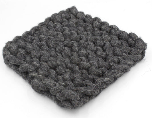 Chain Knitted Wool Trivet