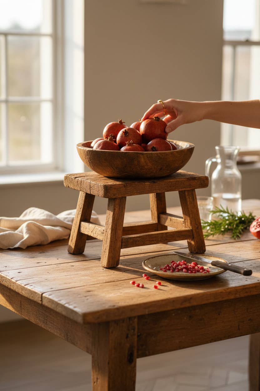 Found Dough Bowl Natural - Small
