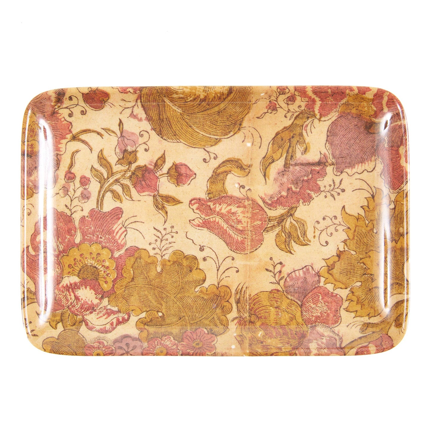 Antique Wallpaper Valet Trays